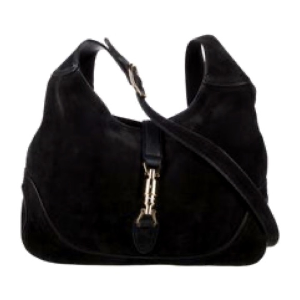 GUCCI Suede Jackie O Hobo